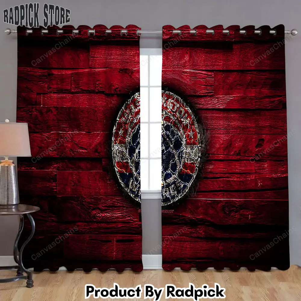 Radpick washington wizards window curtains nba purple wooden american basketball team curtains living room curtains for window rp85252